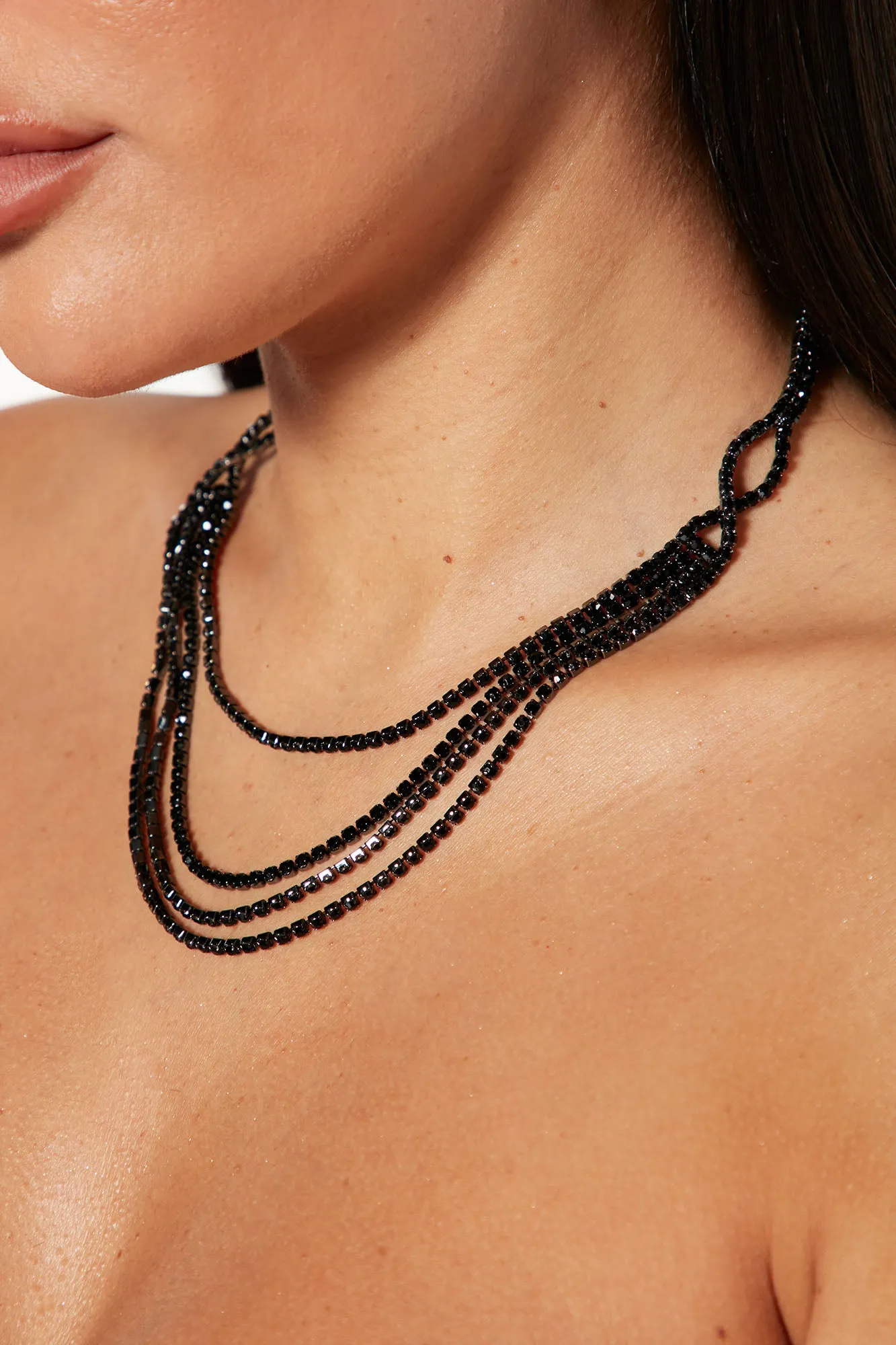 A Little Mystery Necklace - Black