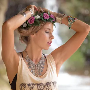 Alucra Waterfall boho necklace