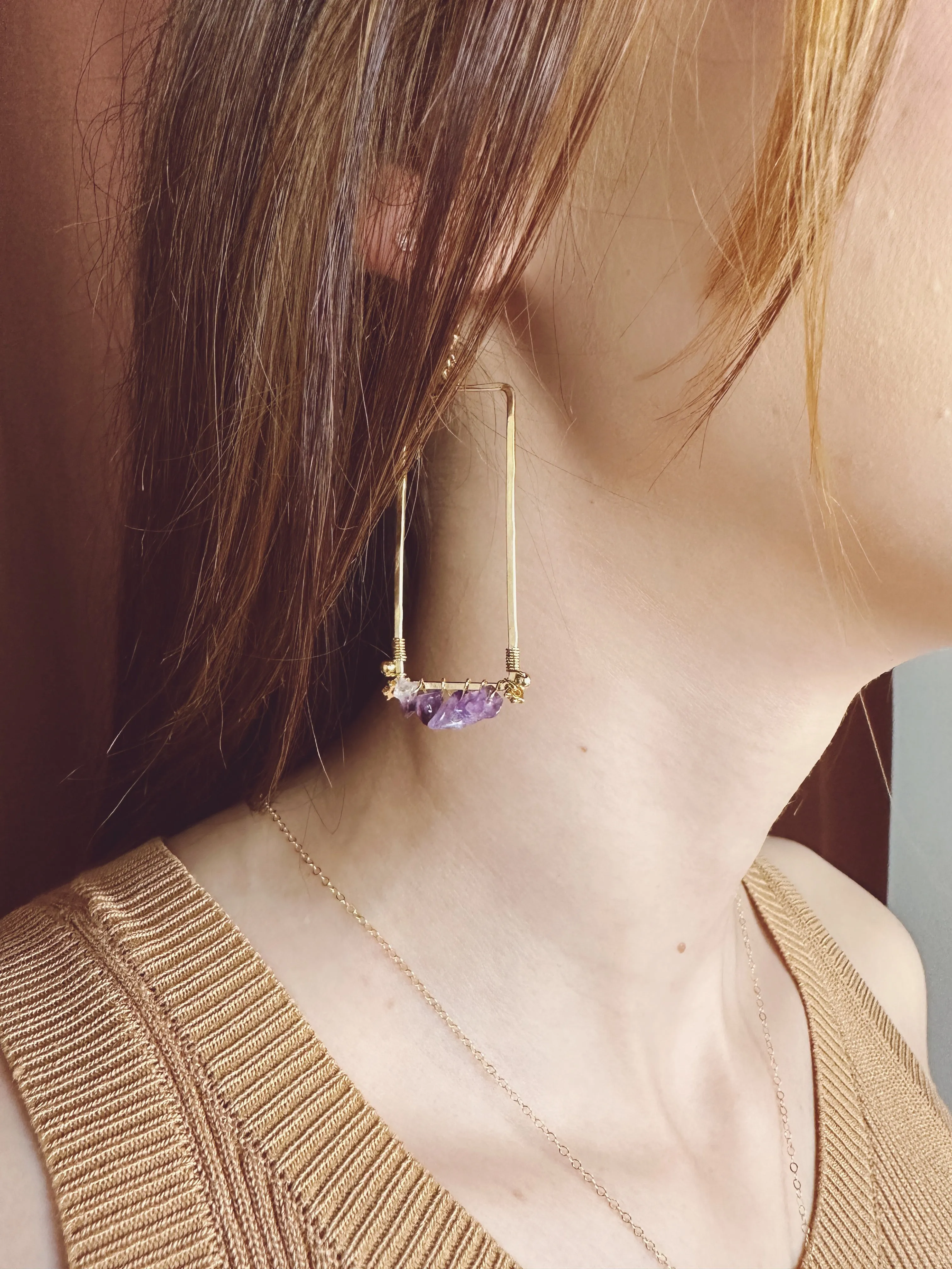 Amethyst Earrings