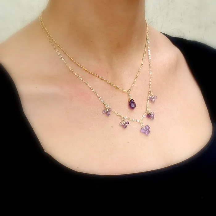 Amethyst Layered Necklace