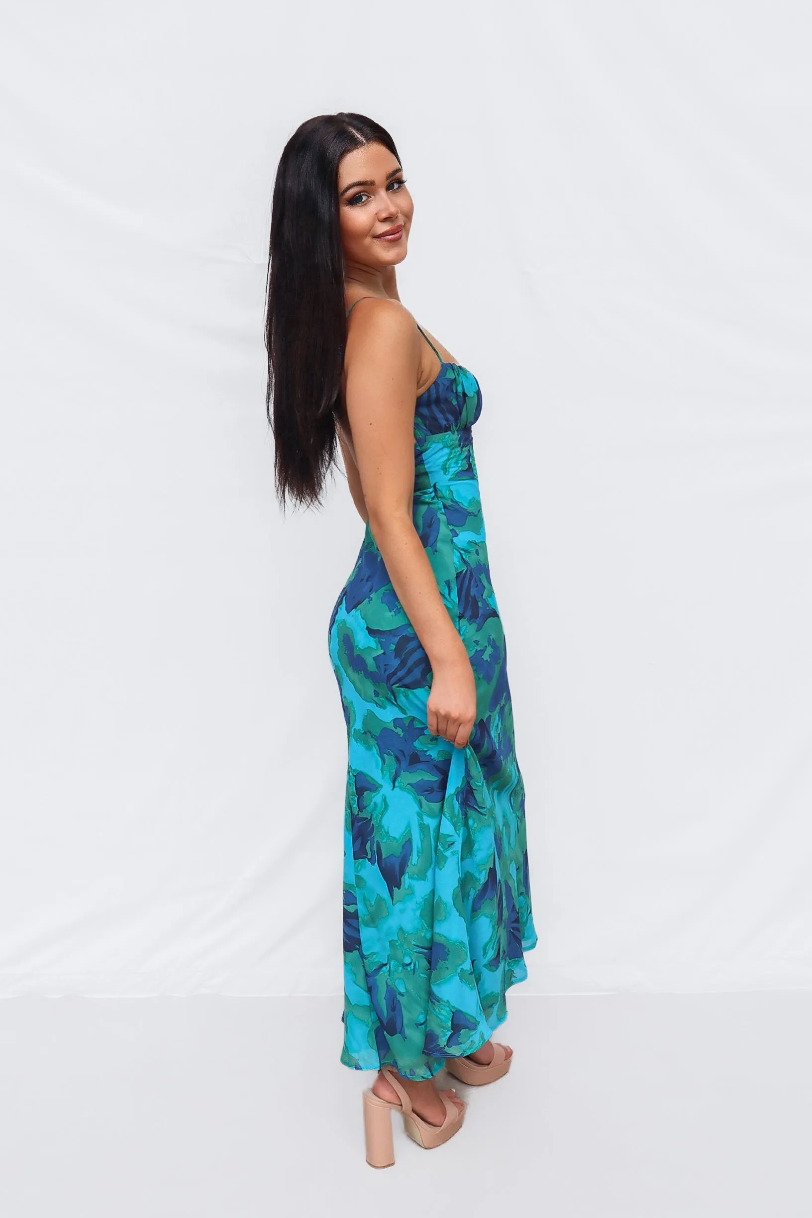 Anna Maxi Dress - Green