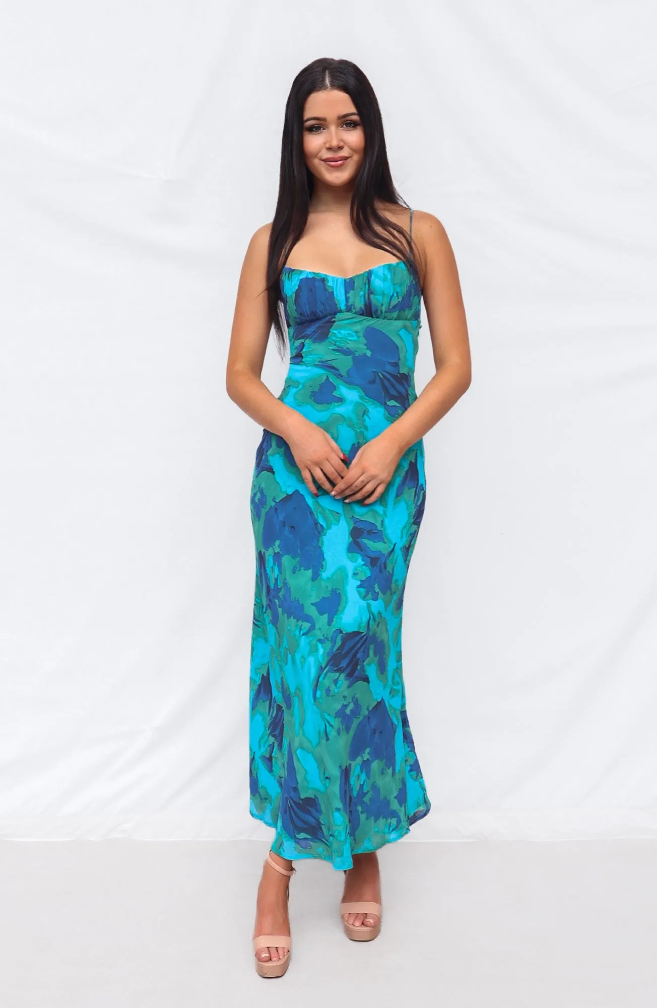 Anna Maxi Dress - Green