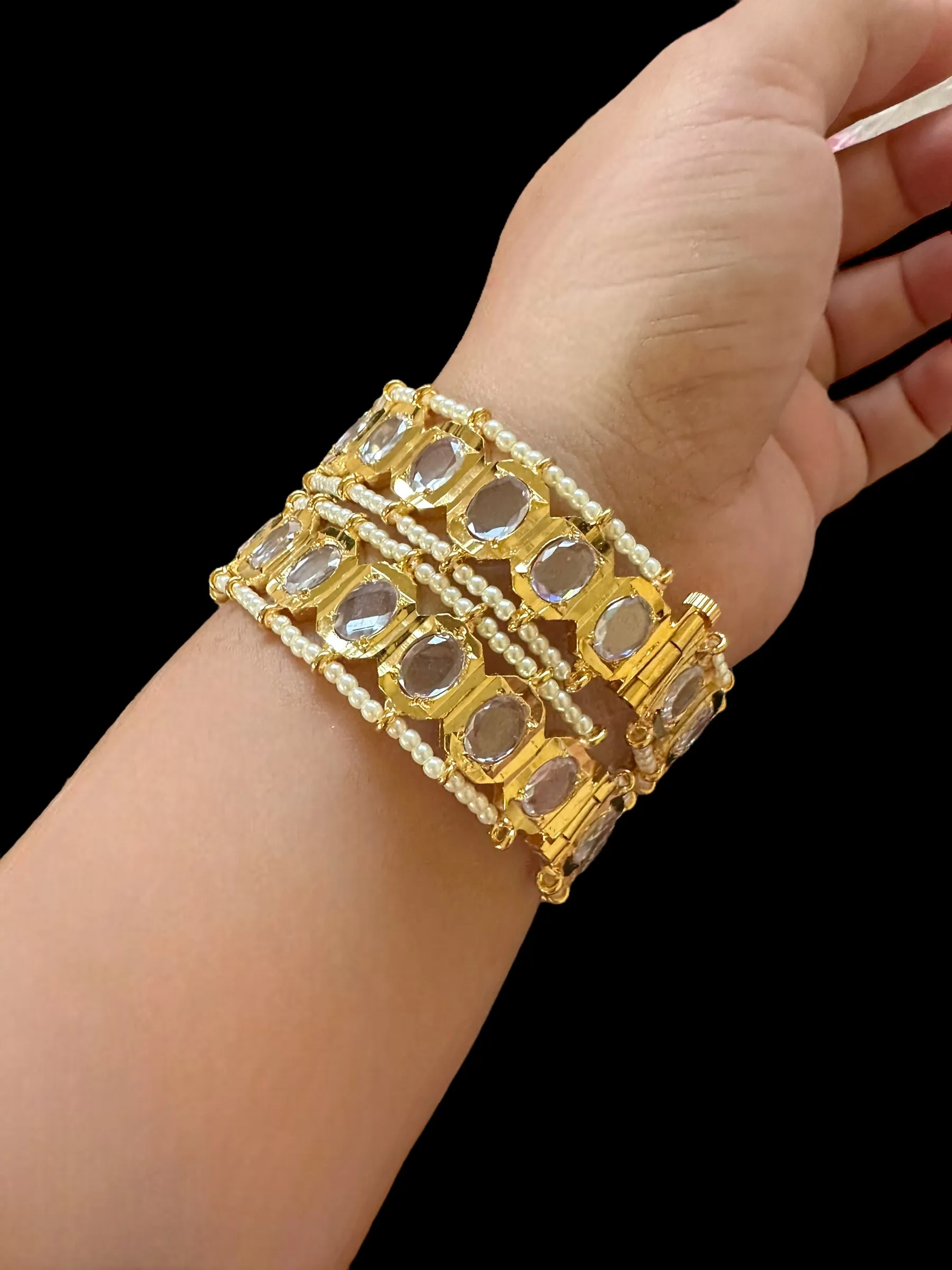 B155 Hyderabadi gold plated bangles ( READY TO SHIP )