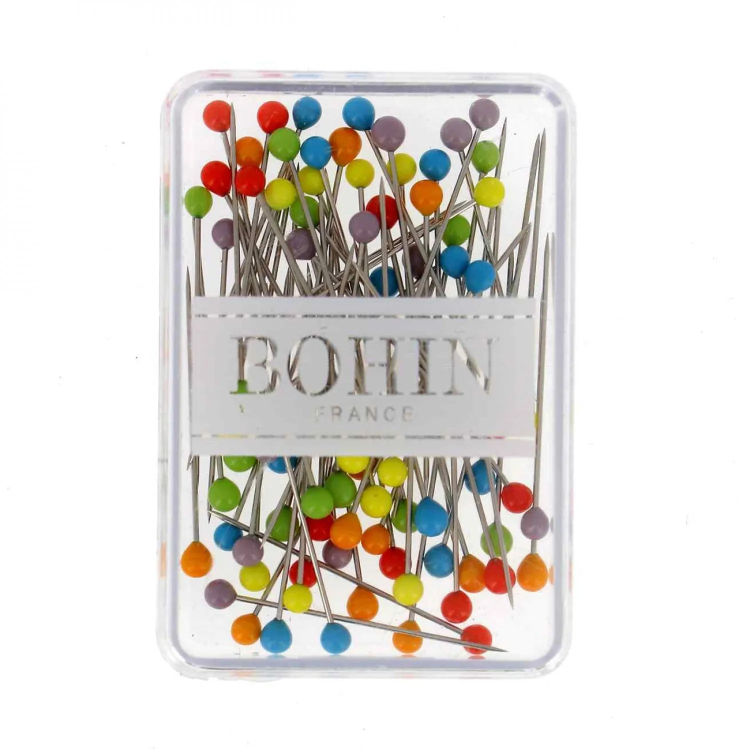 Bohin Murano Glass Head Pins - Multiple Colors