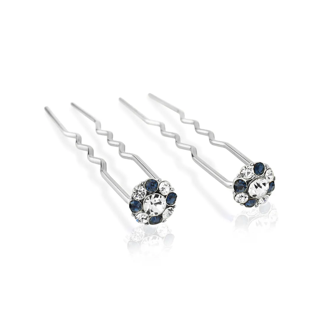 Classic in Midnight Blue Hair Pins