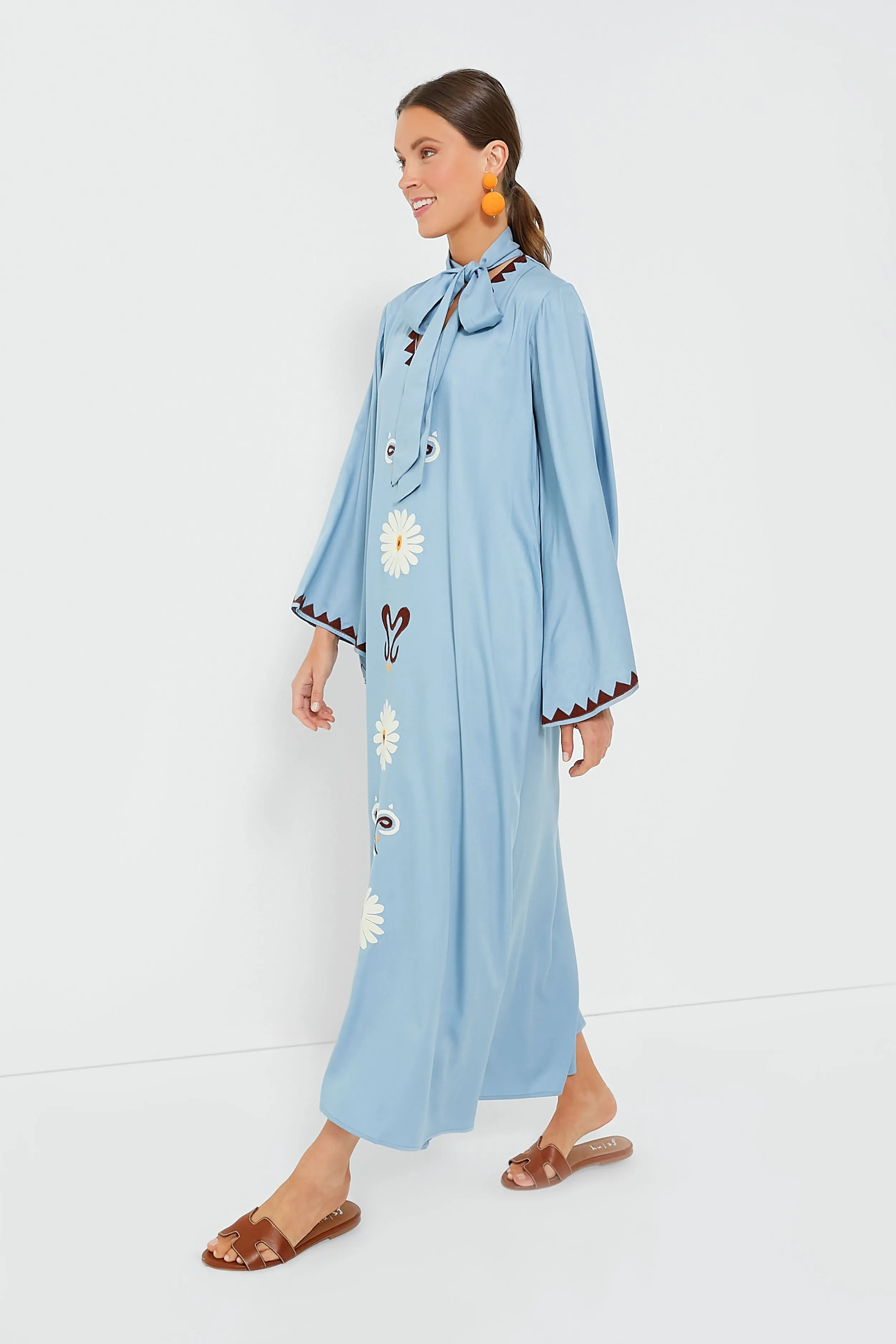 Cloud Blue Lena Kaftan