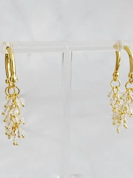 Continuous Sparkle Wrap Earrings