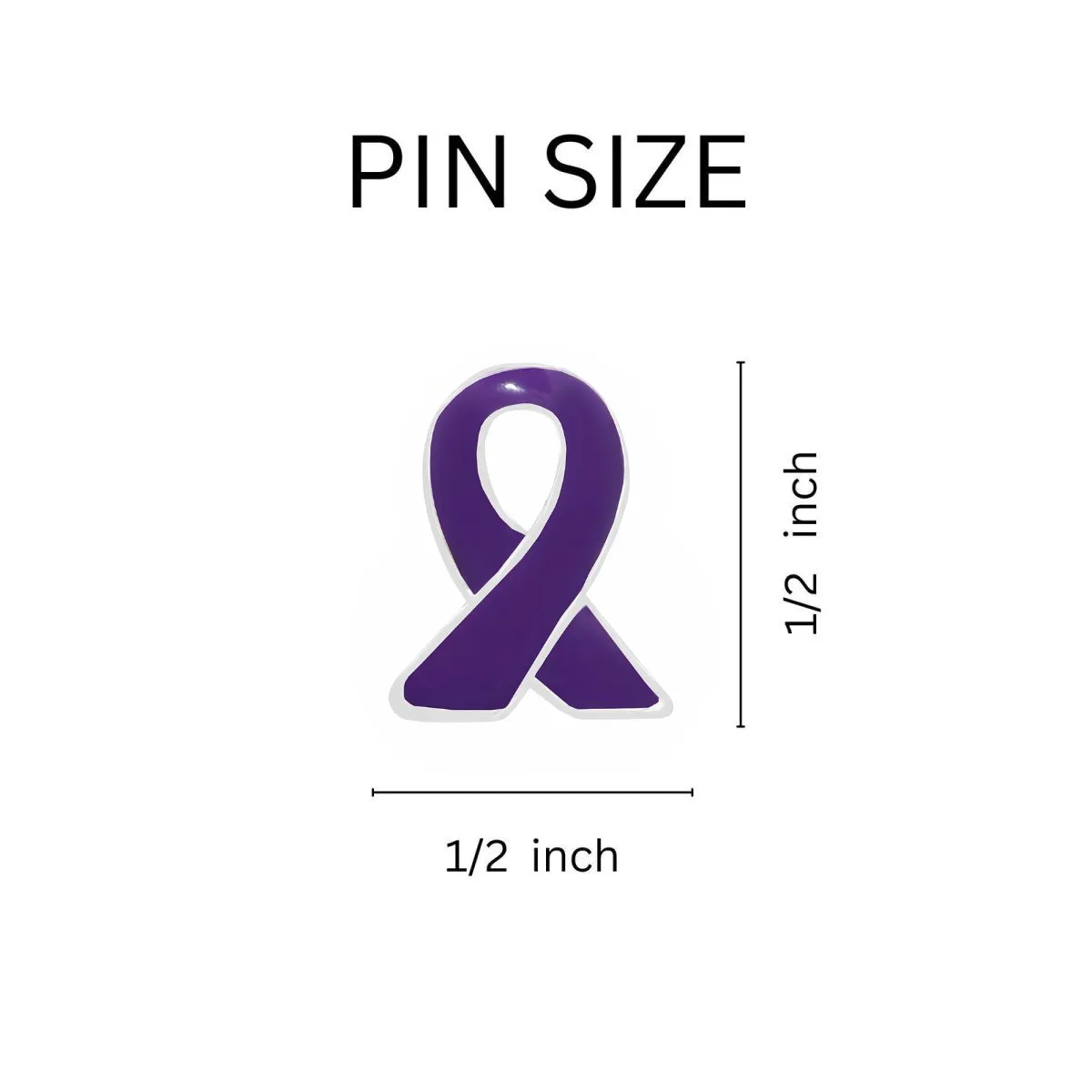 Crohn's Disease Ribbon Lapel Pins