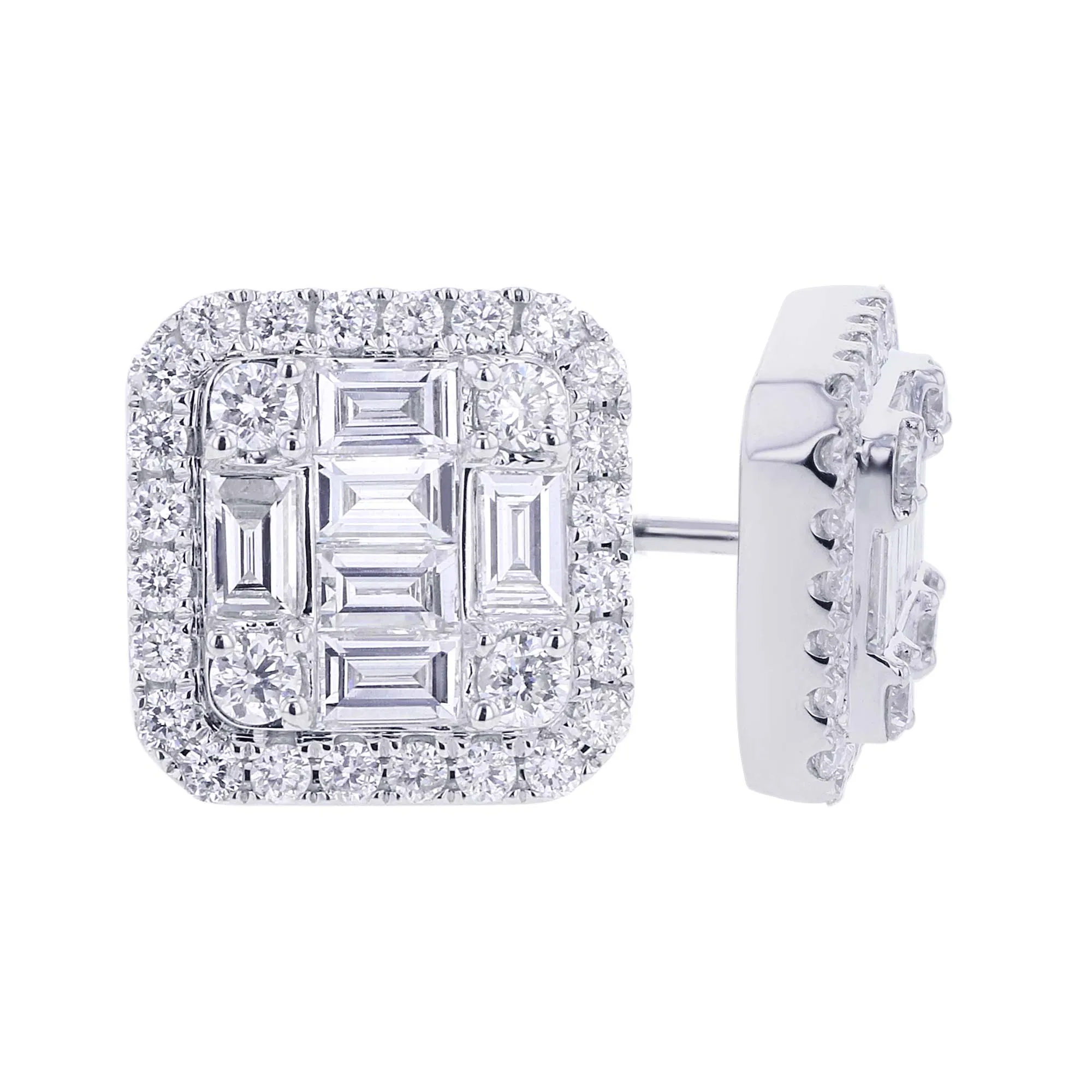 Duchess Diamond Stud Earrings