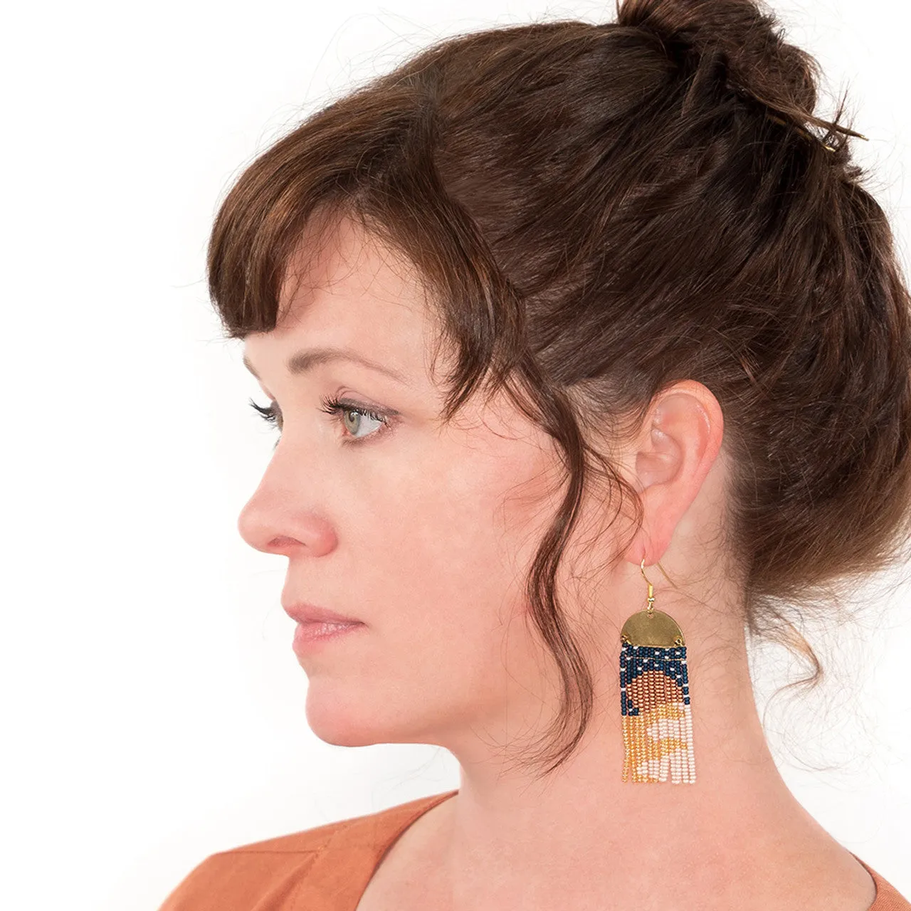 Earrings | Altiplano Handmade | Moonrise Fringe | Pre Order