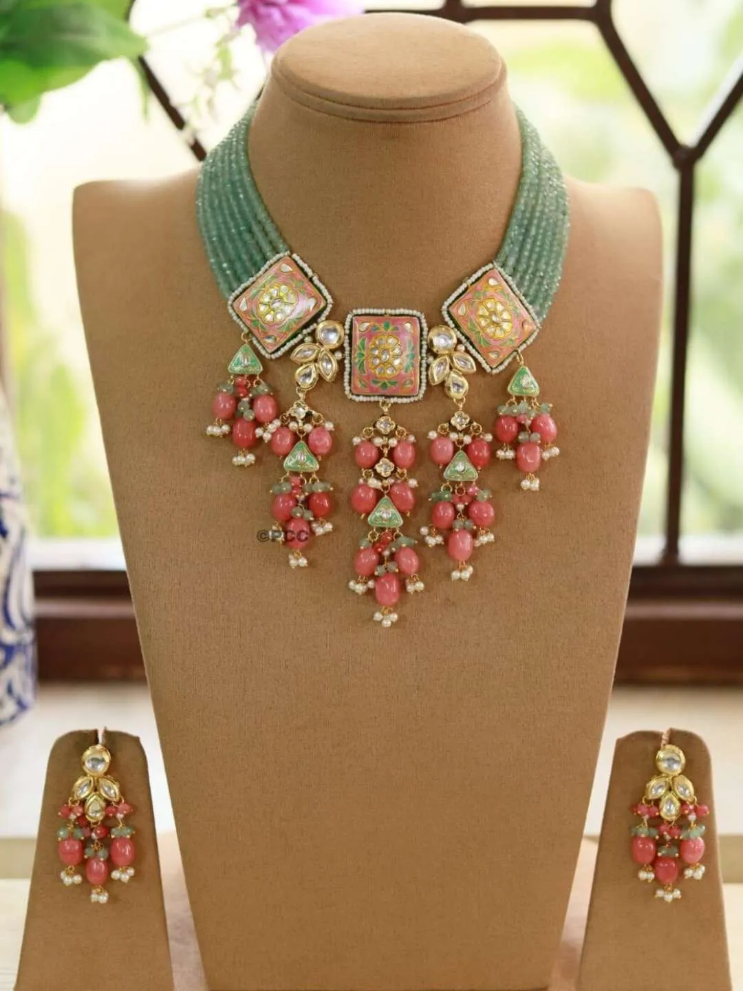 Enchanting Rajasthani Delight Choker Necklace