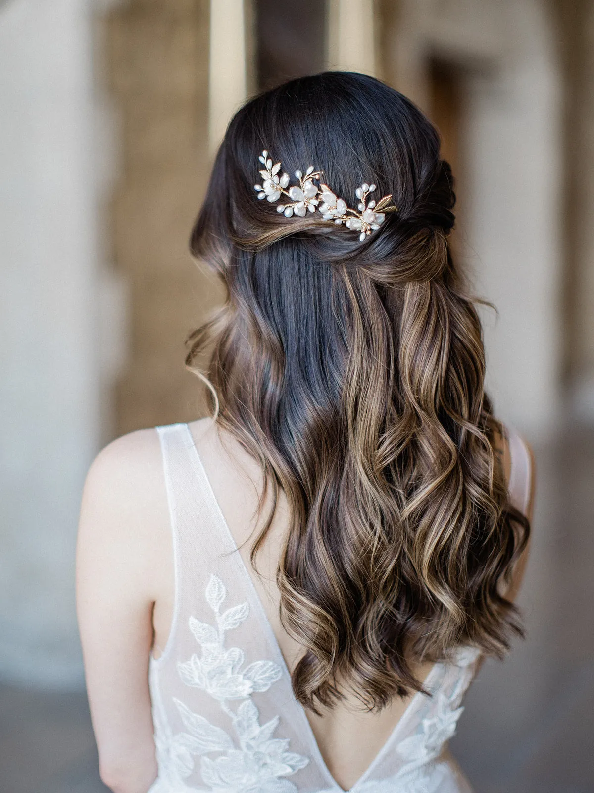 ESME | Floral Wedding Hair Pins