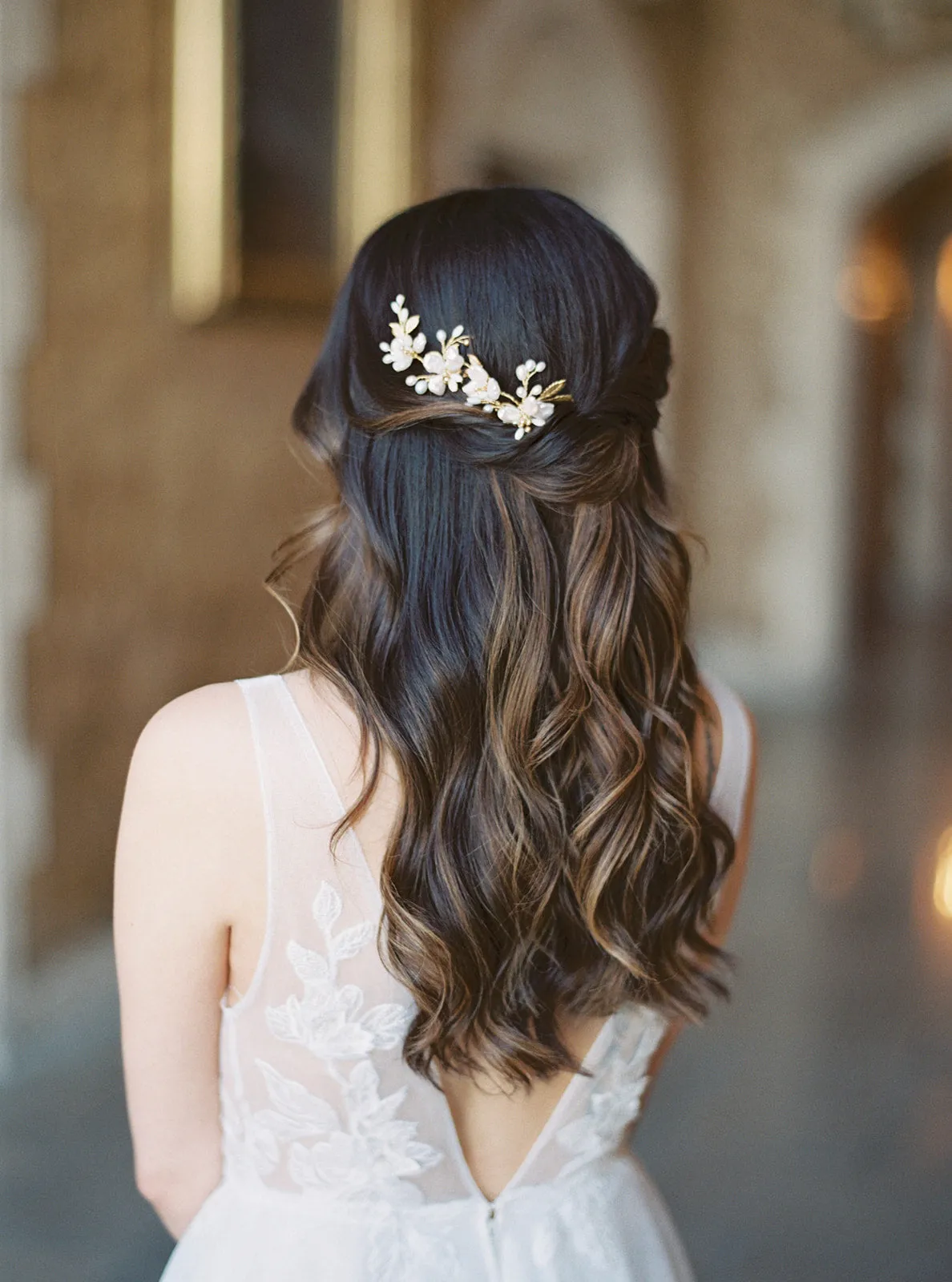 ESME | Floral Wedding Hair Pins