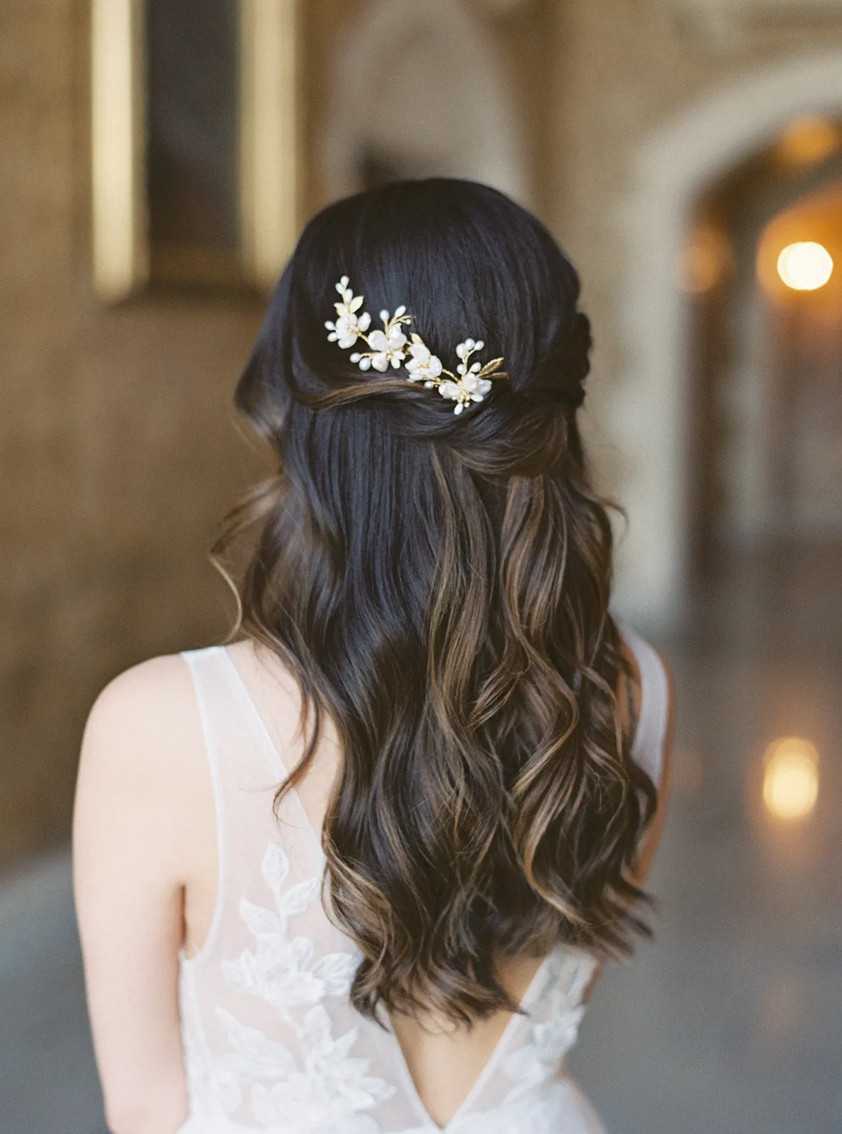 ESME | Floral Wedding Hair Pins