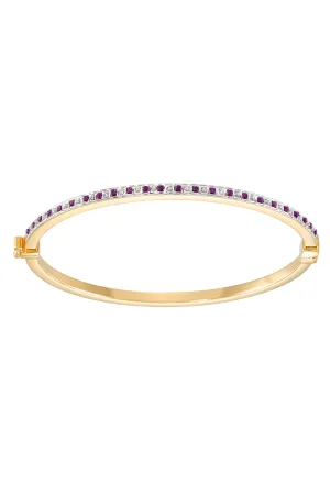 Everlasting Love Bracelet with Amethyst Diamond Embellishments