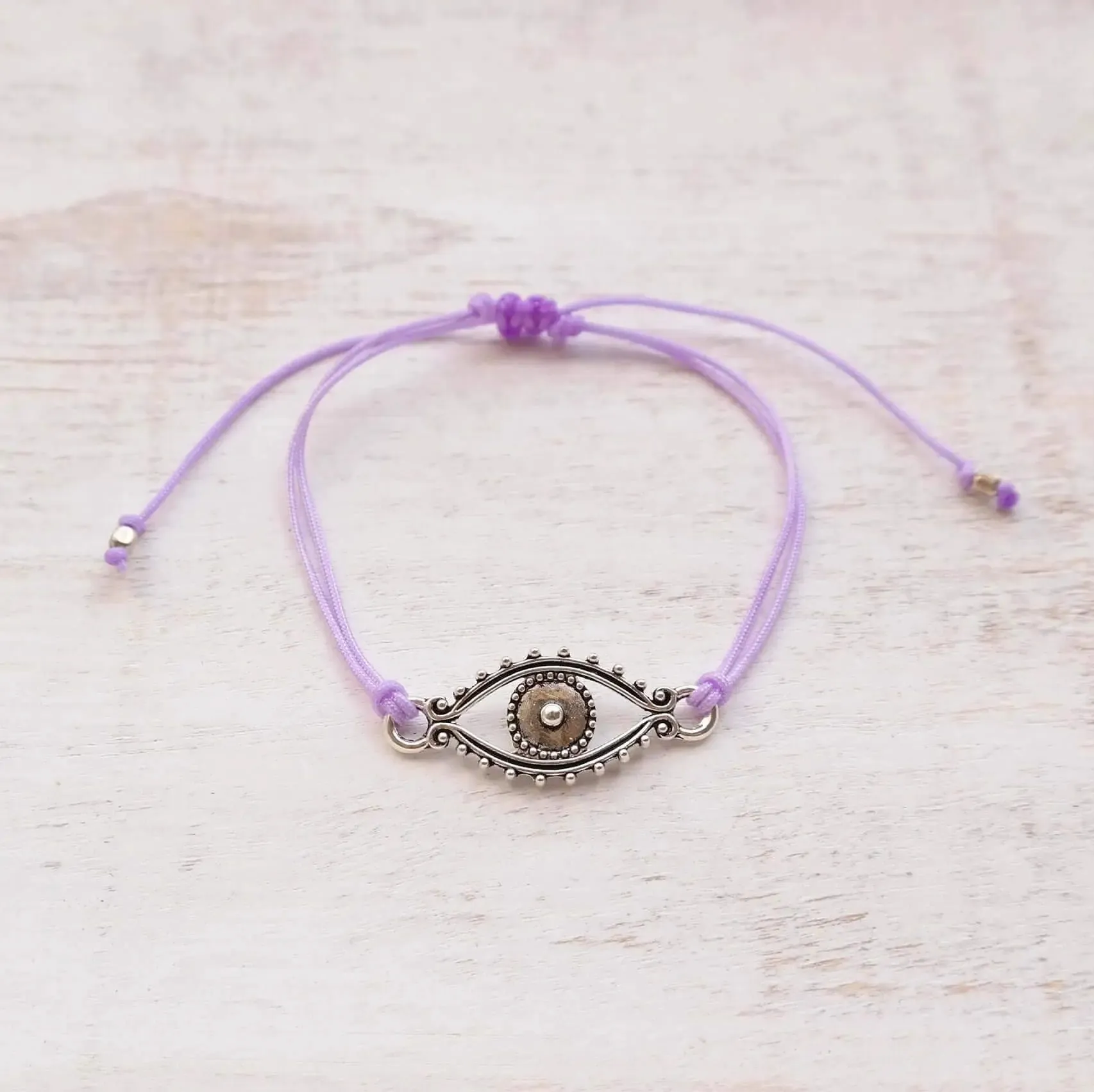 Evil Eye Bracelet - silver