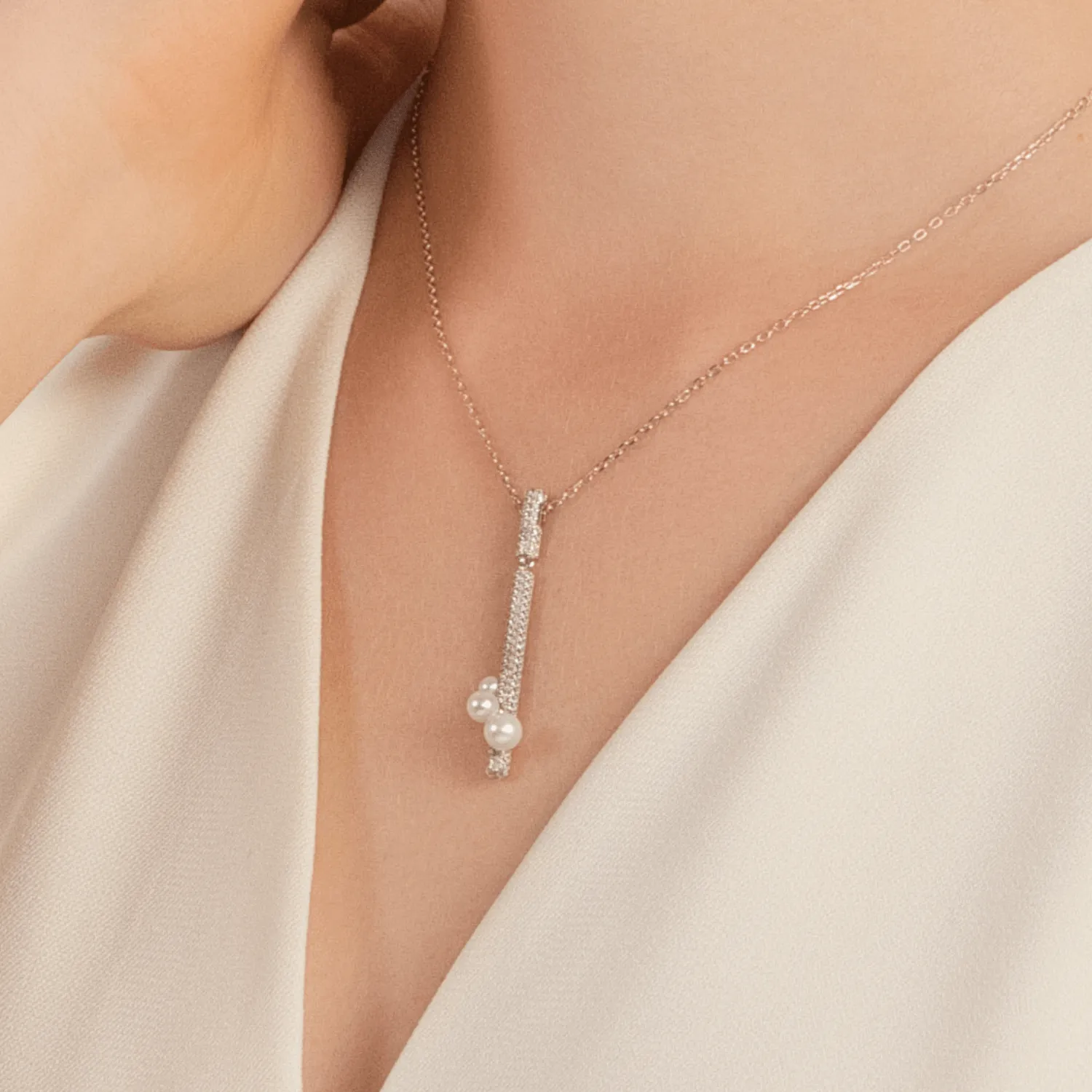 Flute Lariat Necklace