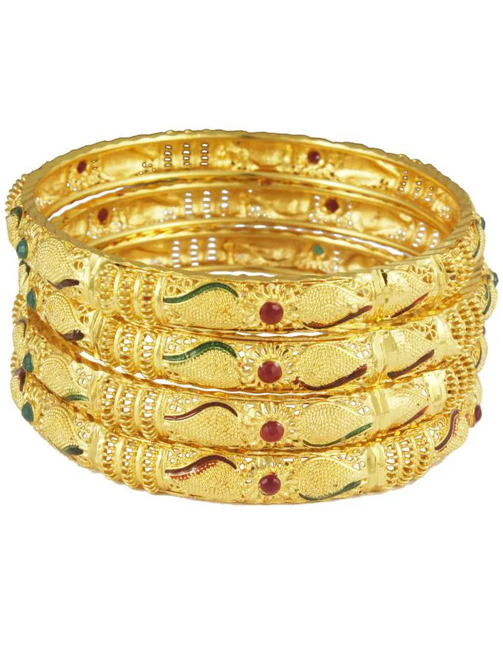 Gold Forming Bangles