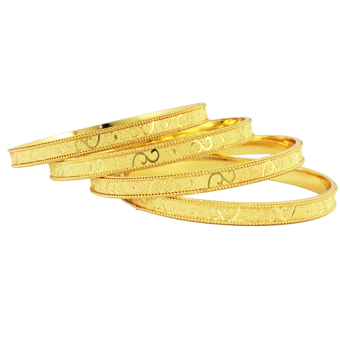 Gold Forming Bangles