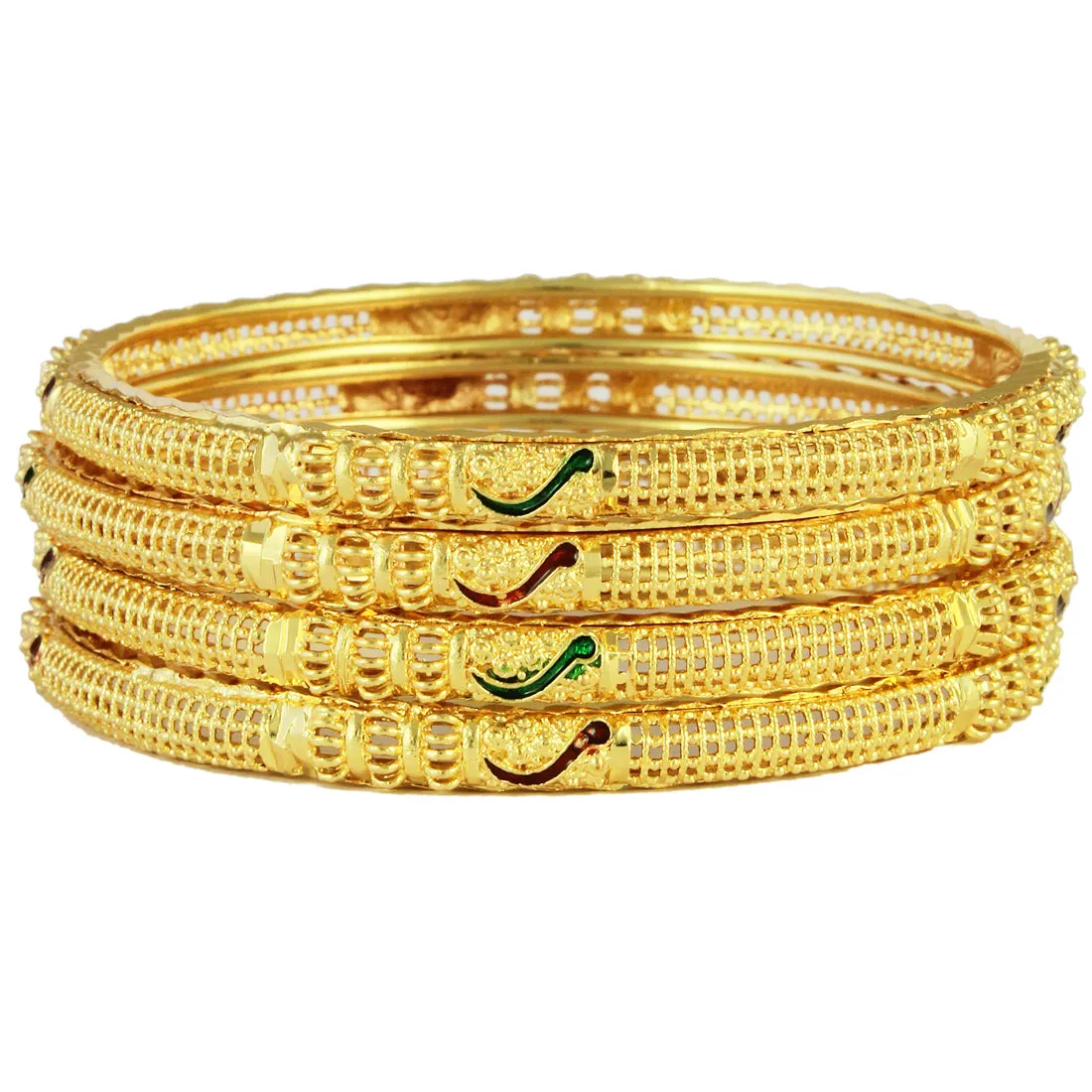 Gold Forming Bangles