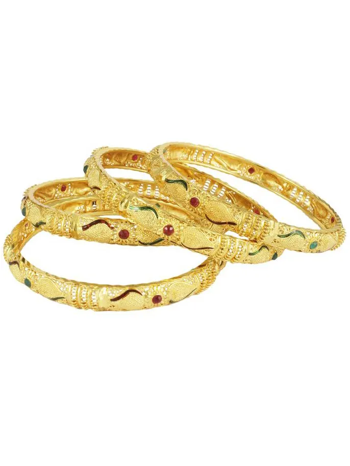 Gold Forming Bangles