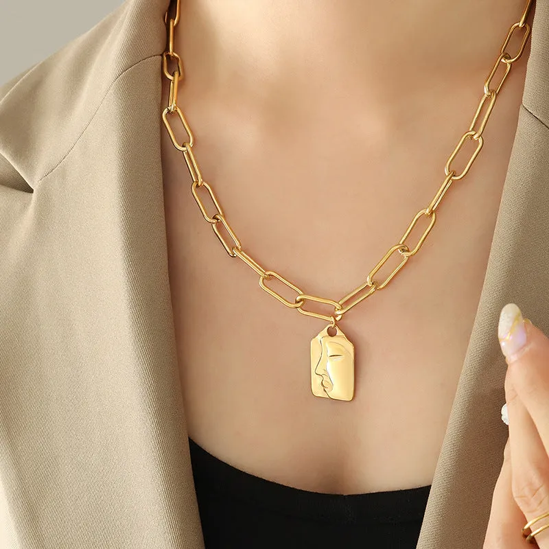 Influencer Three Layered Stacked Necklaces