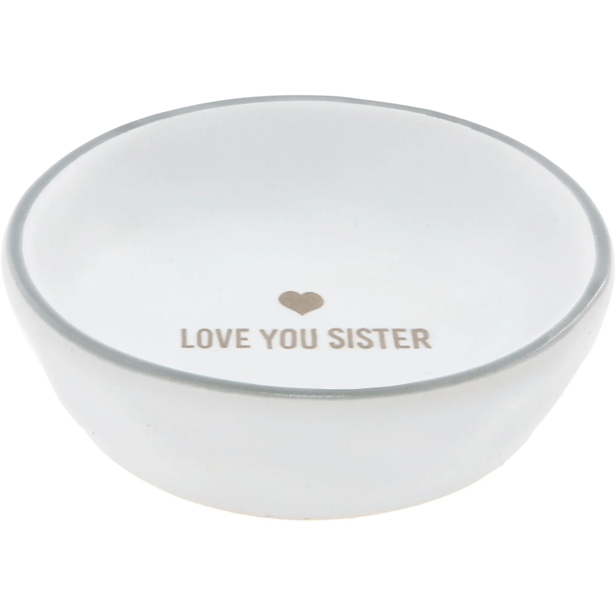 Love You Sister 2.5" Trinket Dish