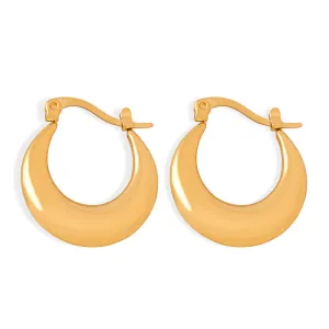 Luxurious 18K Gold-Plated Geometric Earrings for Women