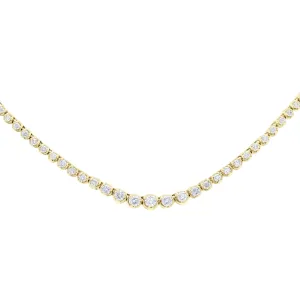 Miracle Diamond Tennis Necklace 3 3/4ct