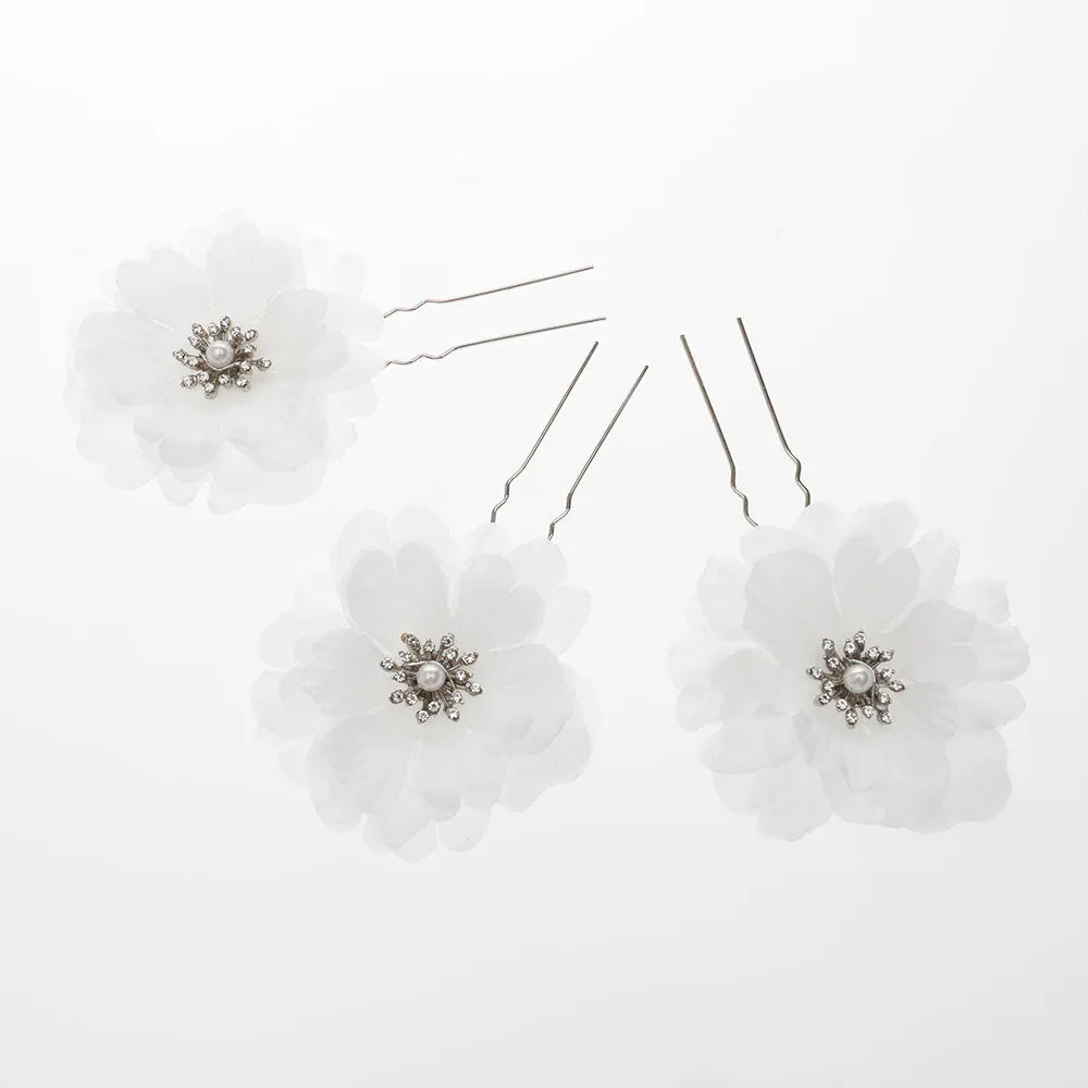 Otillie Bridal Hair Pins, Set of 3