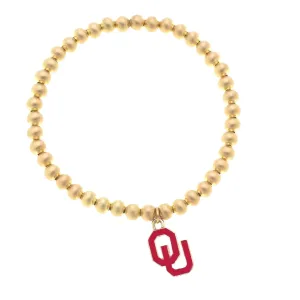 OU Ball Bead Stretch Bracelet