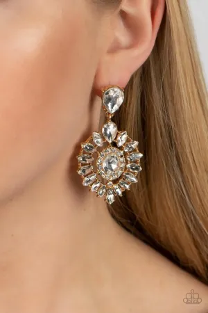 Paparazzi Earring ~ My Good LUXE Charm - Gold