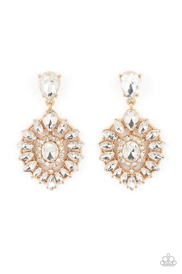 Paparazzi Earring ~ My Good LUXE Charm - Gold