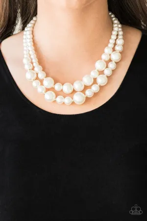 Paparazzi Necklace ~ The More The Modest - Gold