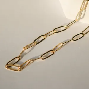 Rowan Paperclip Chain Necklace