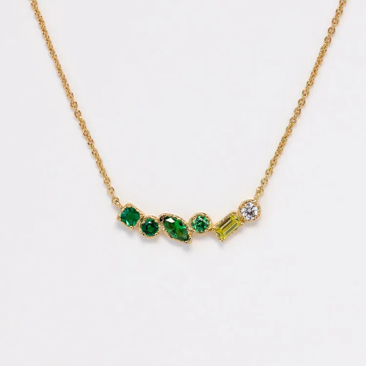 Shades of You Ombre Birthstone Necklace