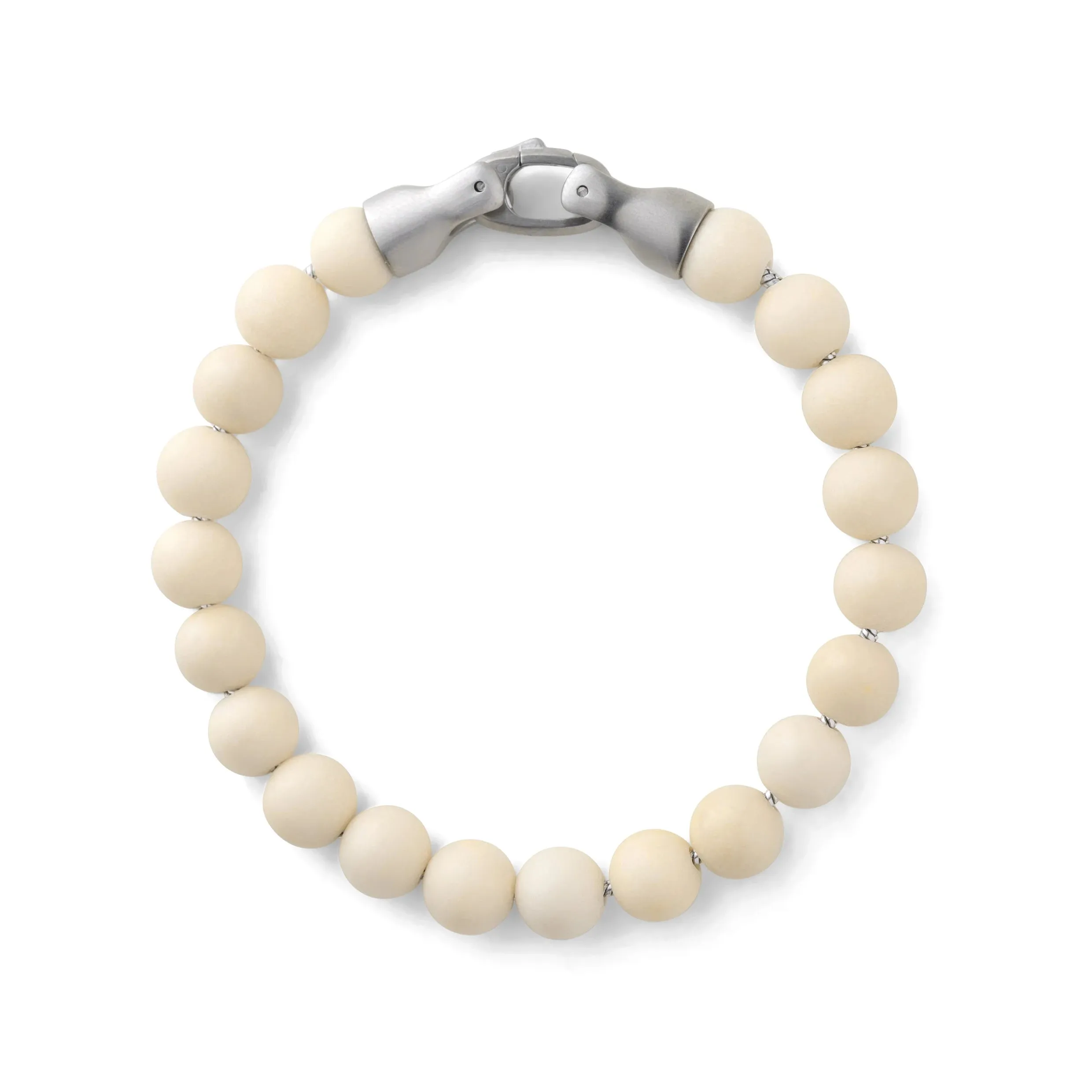 Spiritual Bead Bracelet, 8MM - Riverstone