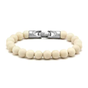 Spiritual Bead Bracelet, 8MM - Riverstone