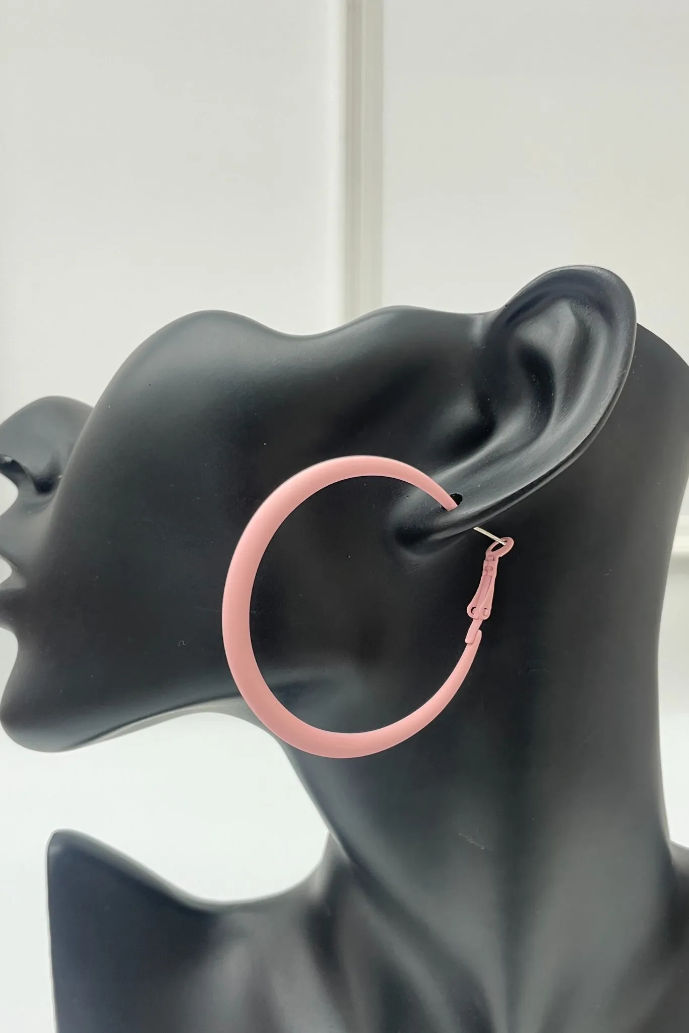 Sweet Pink Hues Hoop Earrings